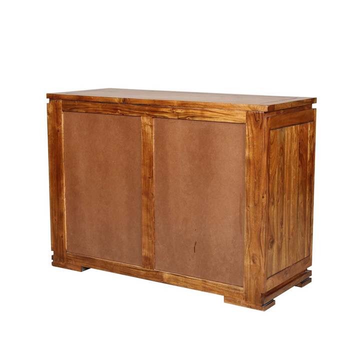 Leonaldo Chest Of Drawer (Walnut & Black)